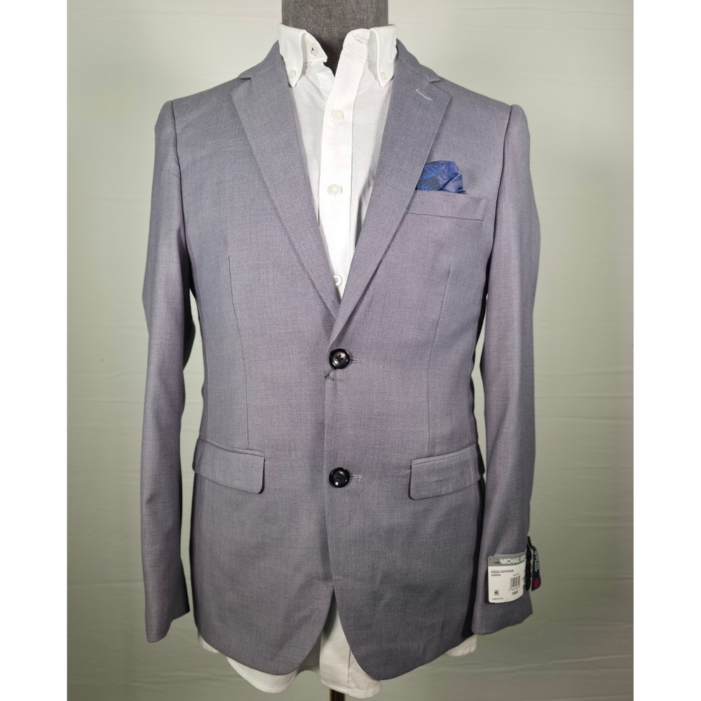 Michael Kors Men Sport Coat Karra Navy 38R Slim Fit Business Casual Polished NWT